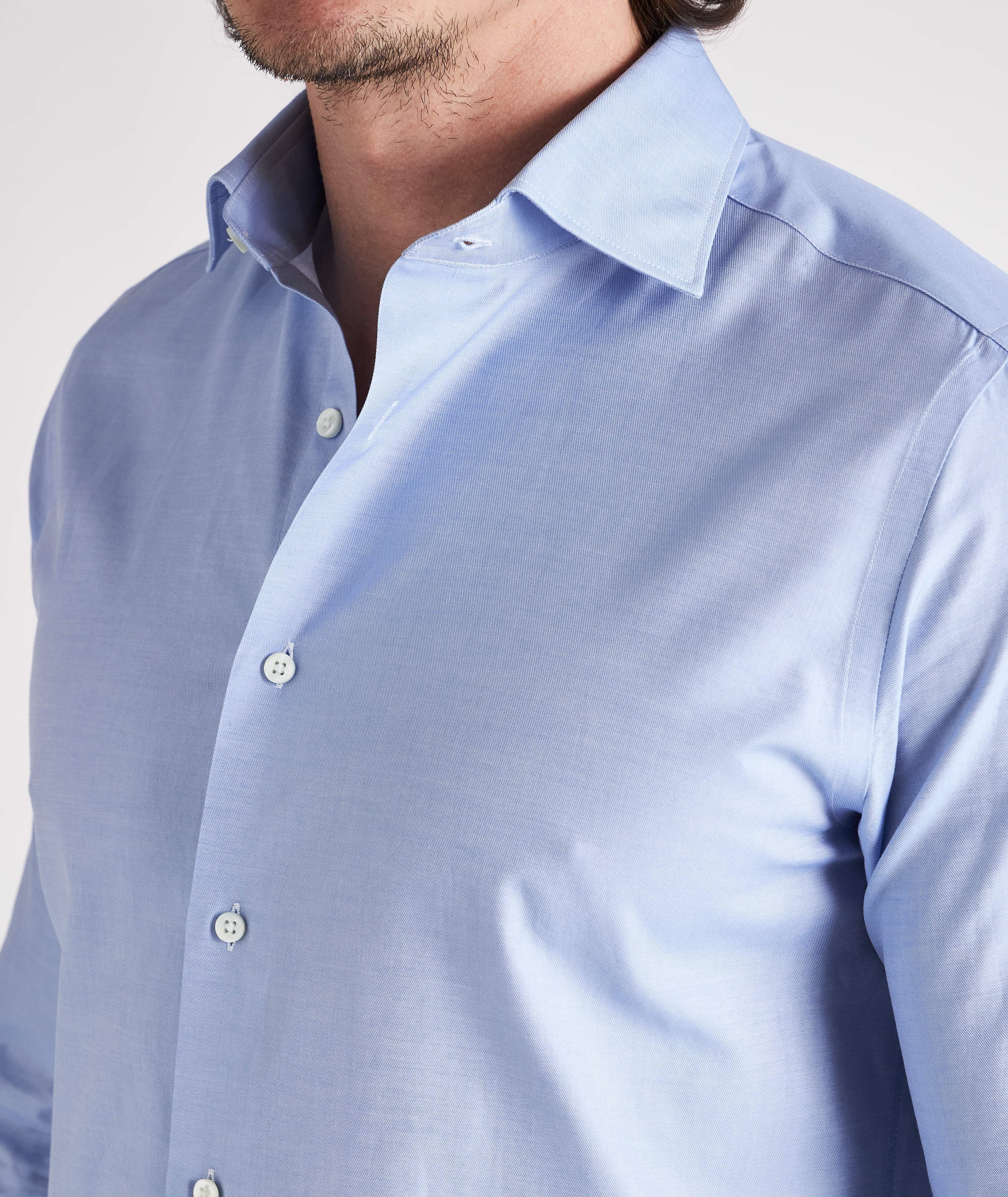 Impeccabile Contemporary-Fit Cotton Dress Shirt image 4