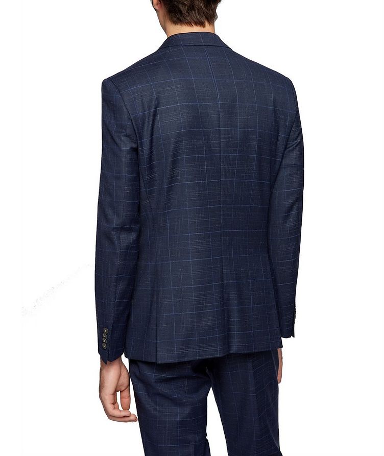 H-Huge Wool Checked Suit image 2