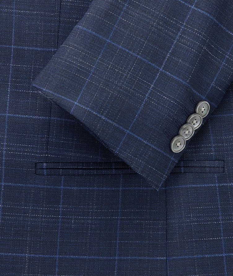 H-Huge Wool Checked Suit image 5