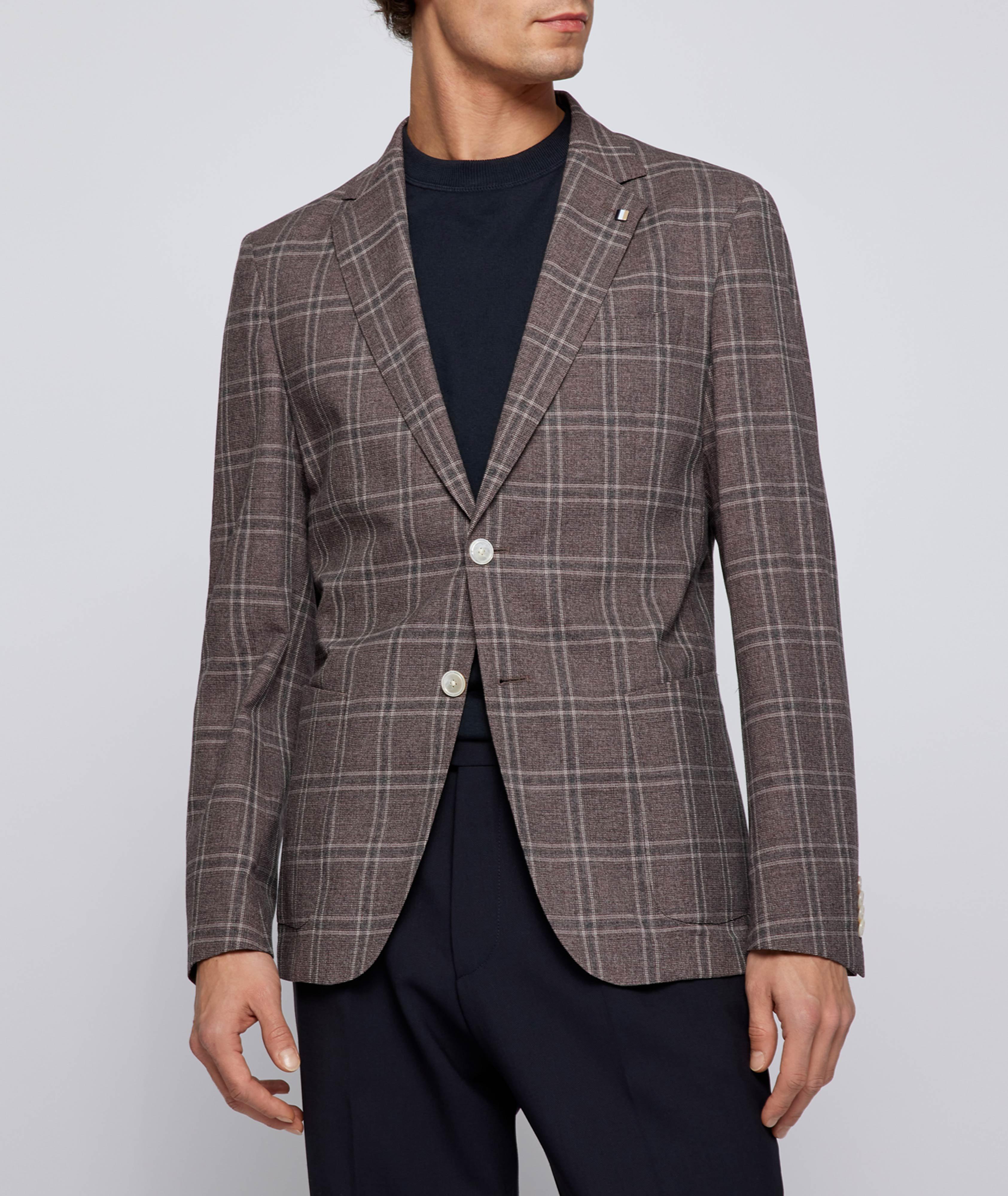 BOSS Windowpane Check Sports Jacket | Sport Jackets | Harry Rosen