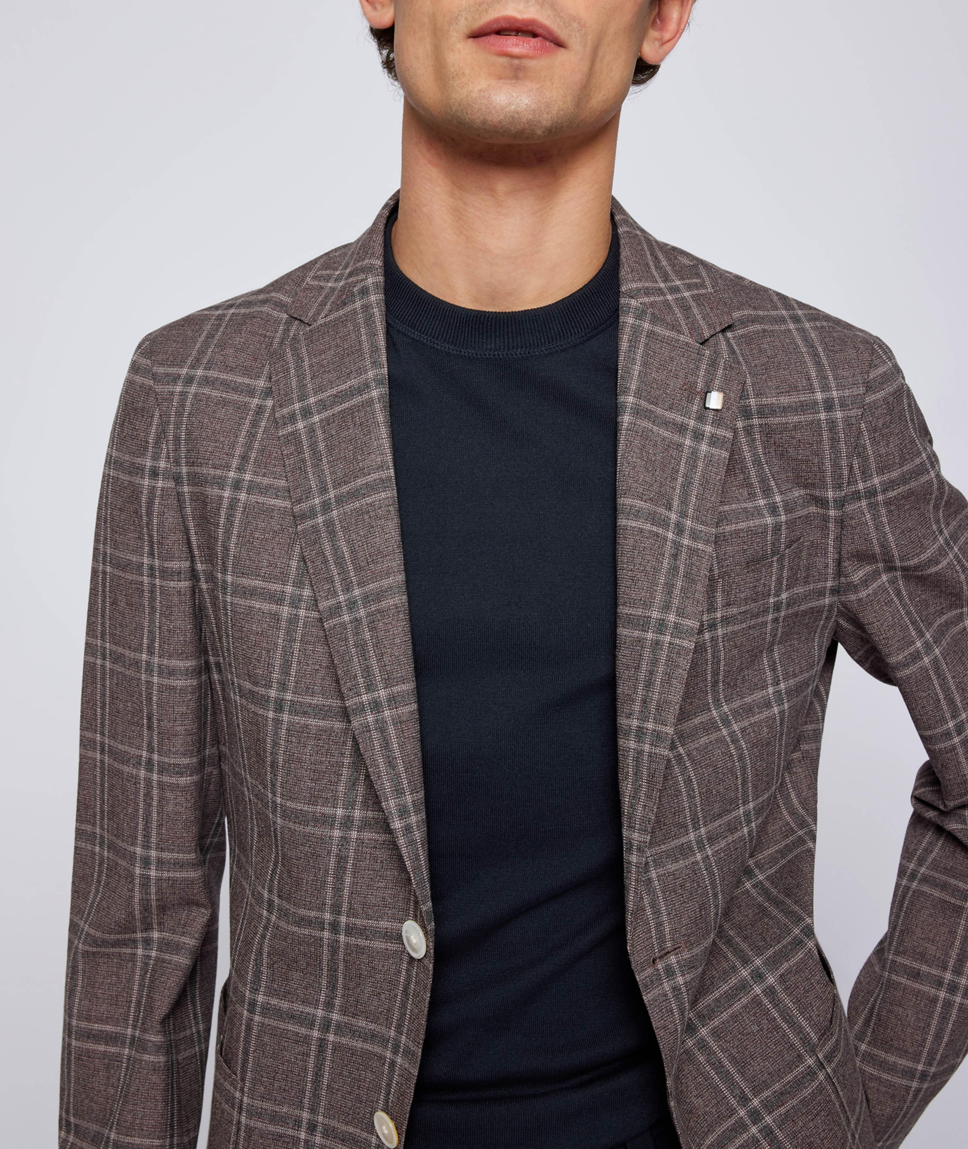 BOSS Windowpane Check Sports Jacket | Sport Jackets | Harry Rosen