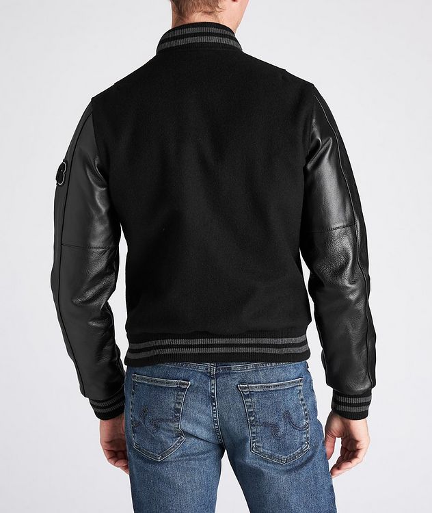 416 Wool-Blend Bomber Jacket picture 3