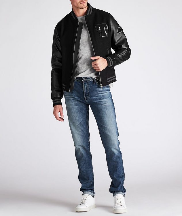 416 Wool-Blend Bomber Jacket picture 6