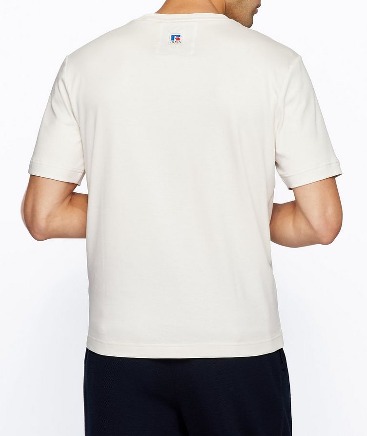 T-shirt en coton avec logo, collection Russell Athletic image 2