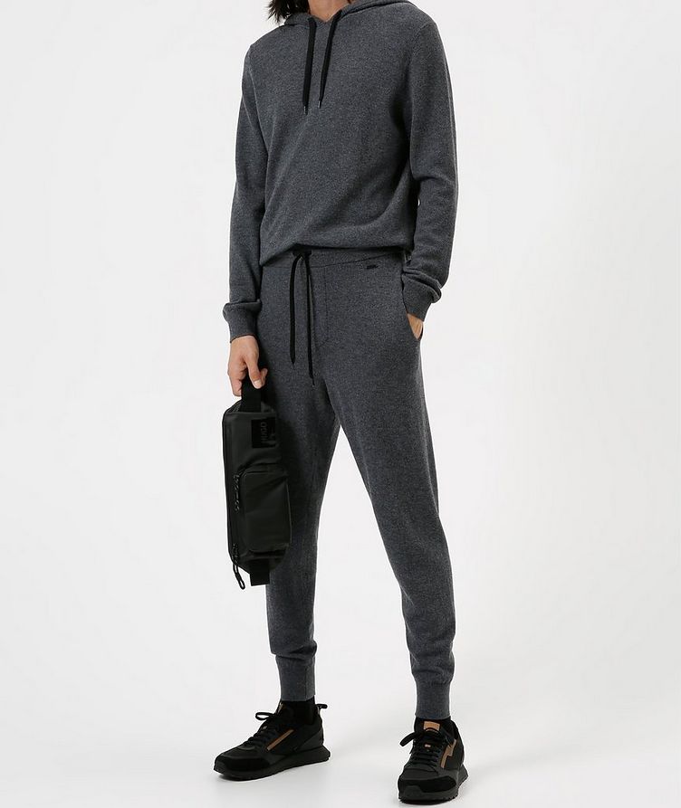 Wool-Cashmere Hooded Sweater image 4