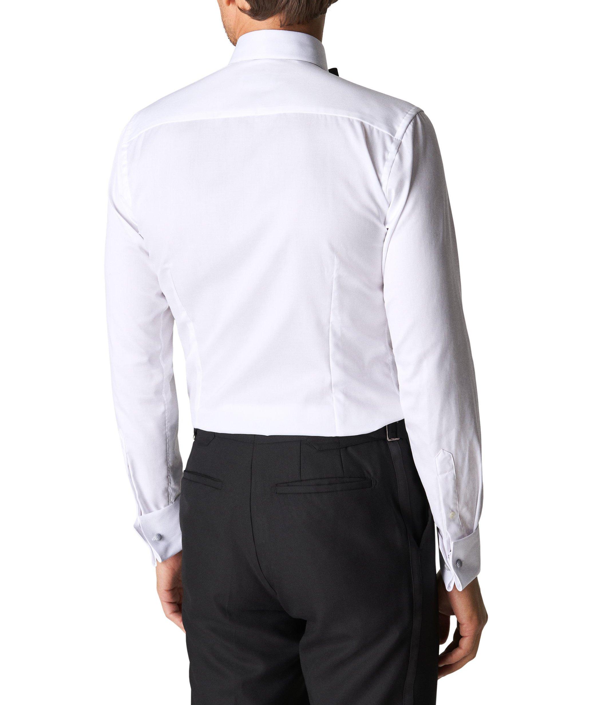 White formal best sale dinner shirt