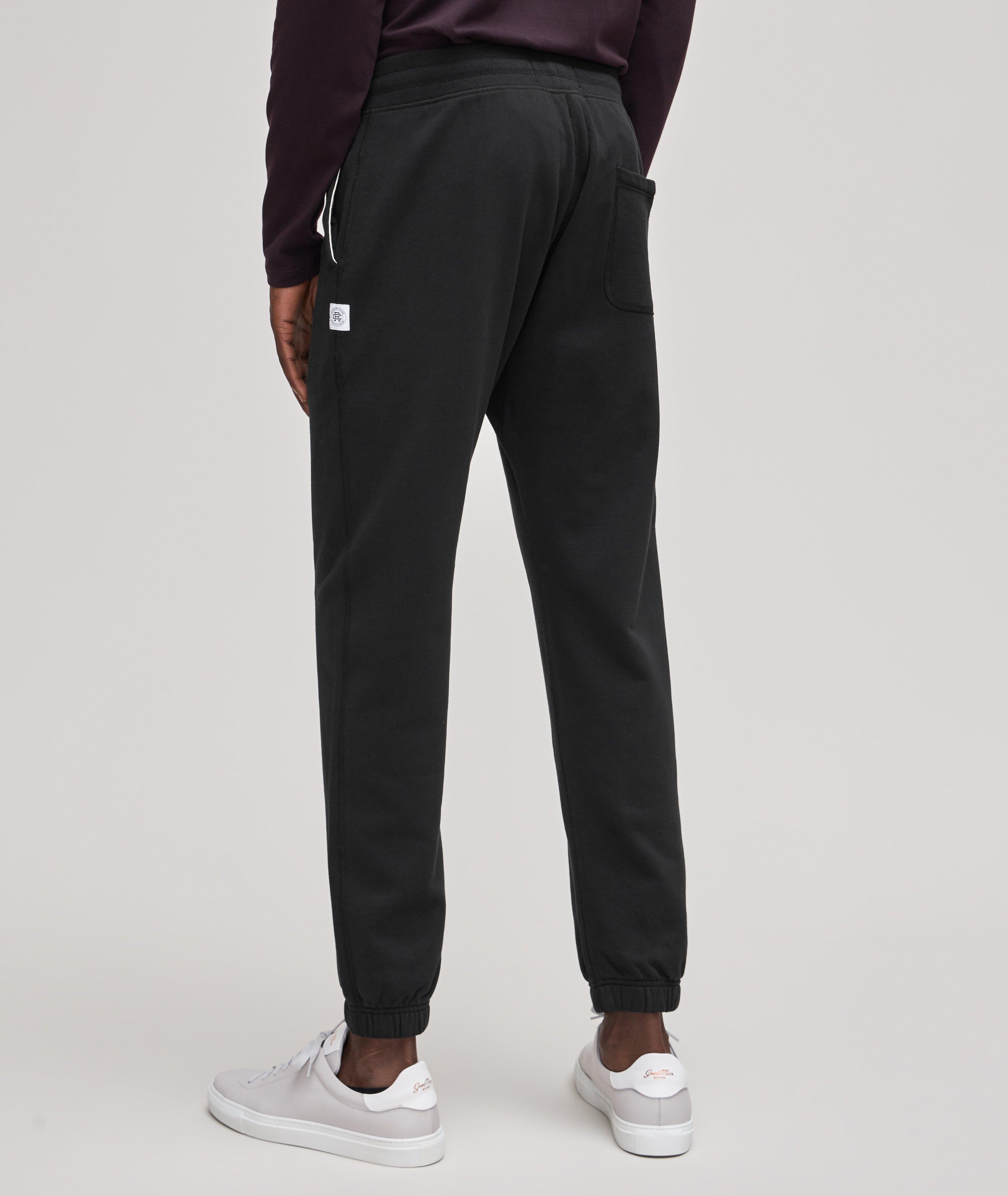 Pantalon sport en coton à cordon image 2