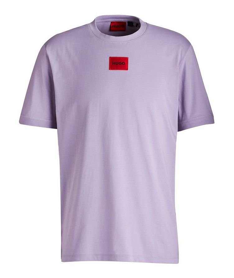 Diragolino Logo Stretch-Cotton T-Shirt image 0