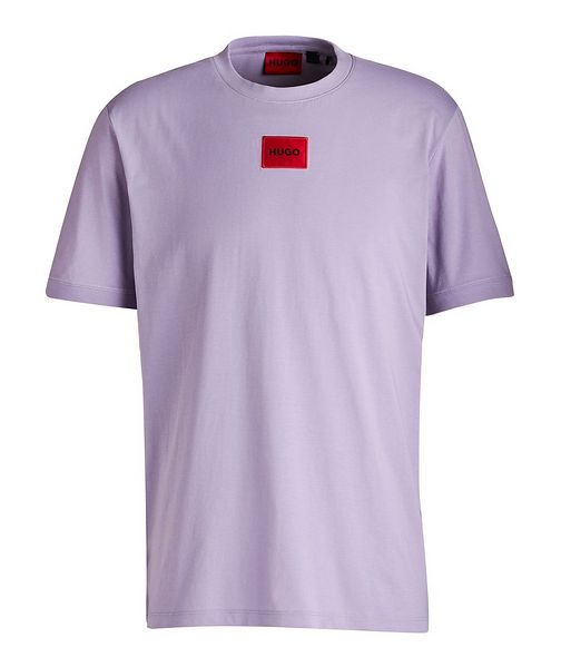 HUGO Diragolino Logo Stretch-Cotton T-Shirt