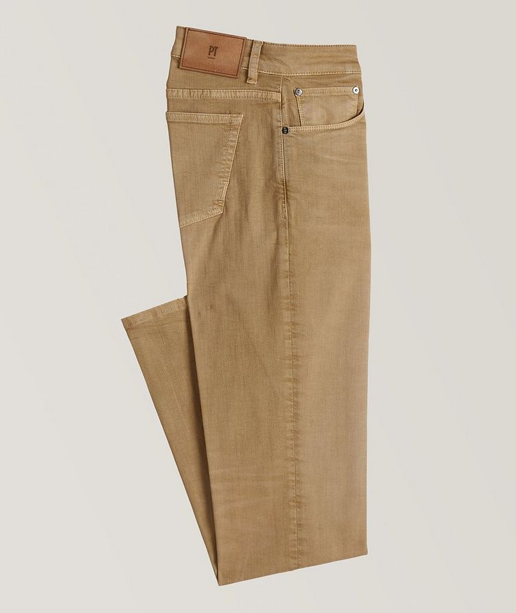 Jazz Slim Fit Cotton-Cashmere Pants image 0