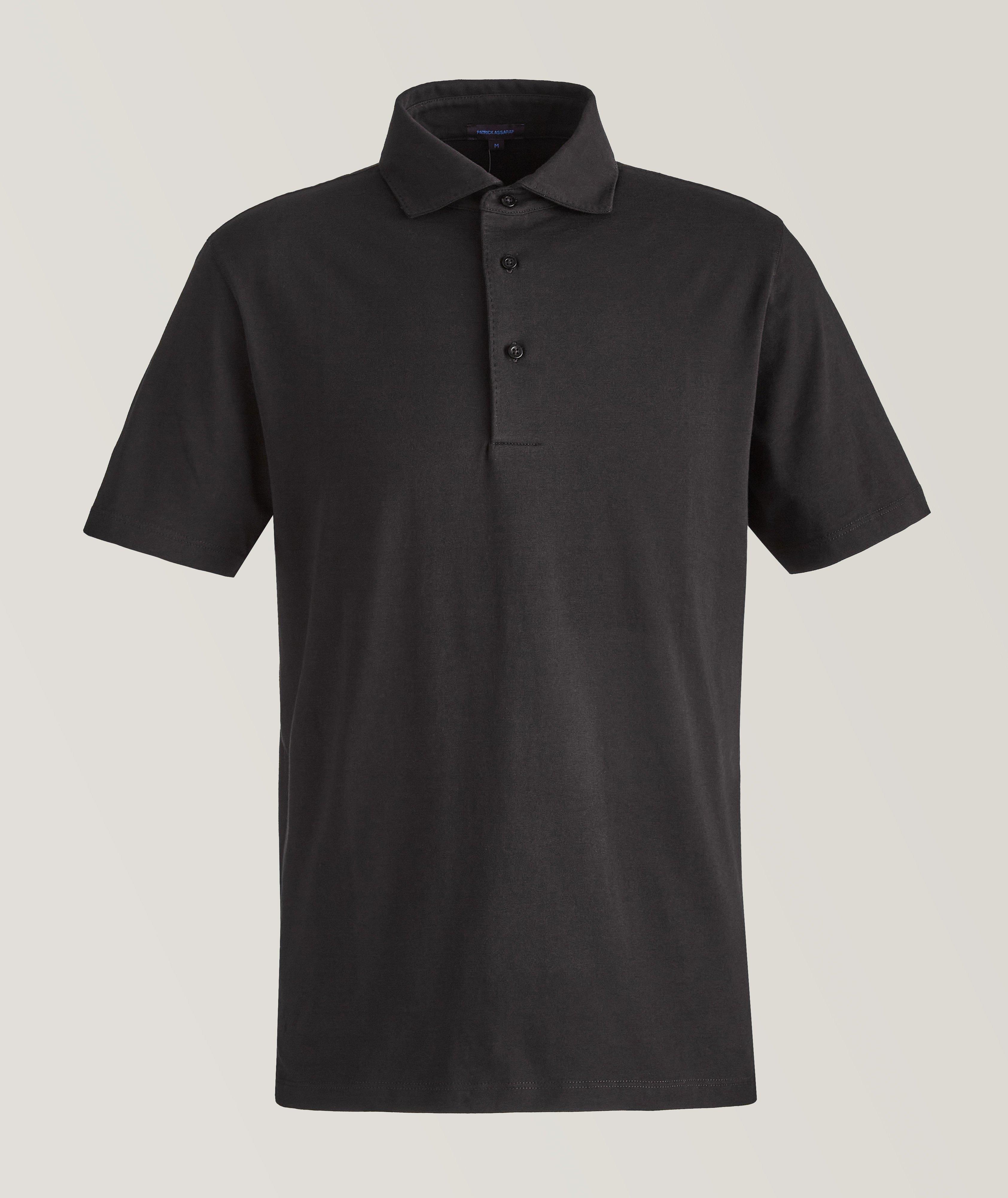 Pima Stretch-Cotton Polo image 0