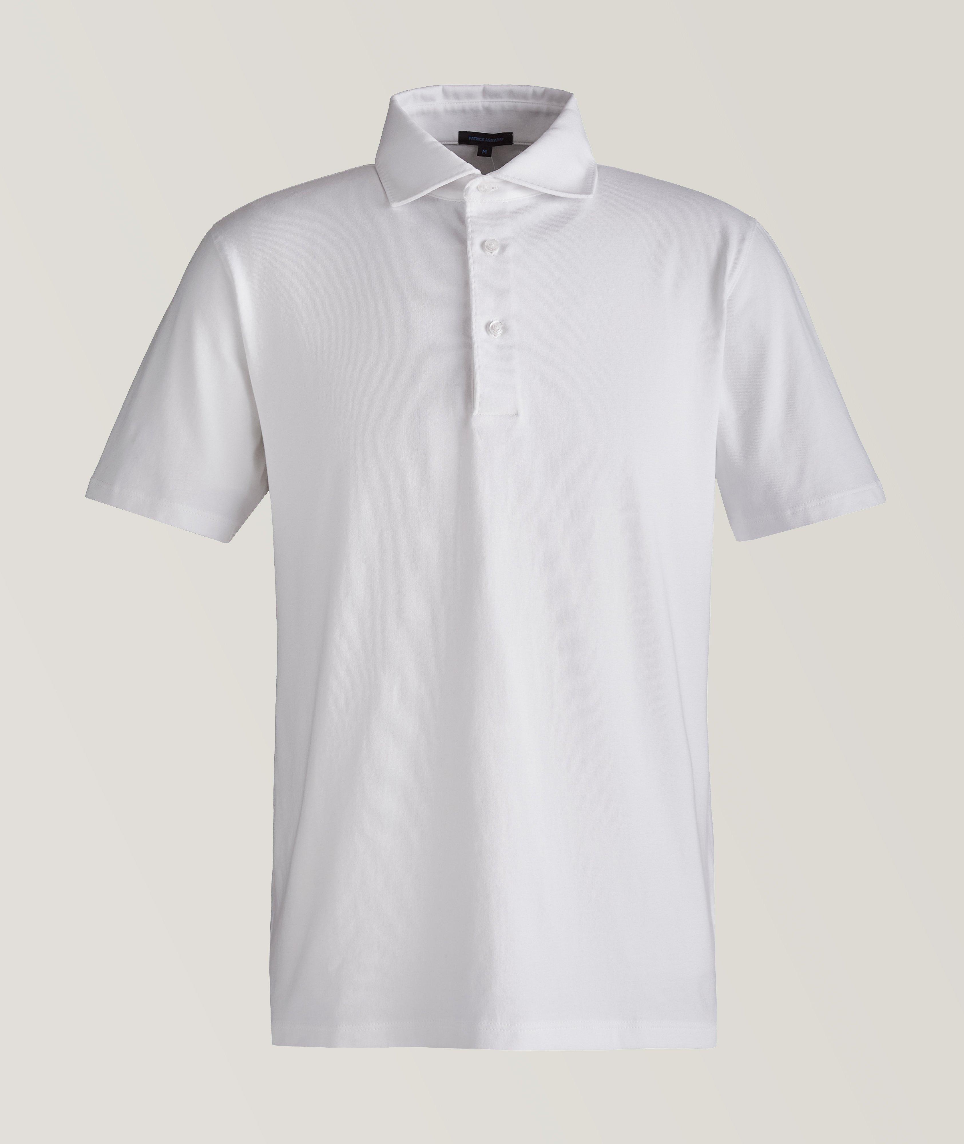 Patrick Assaraf Pima Stretch-Cotton Polo