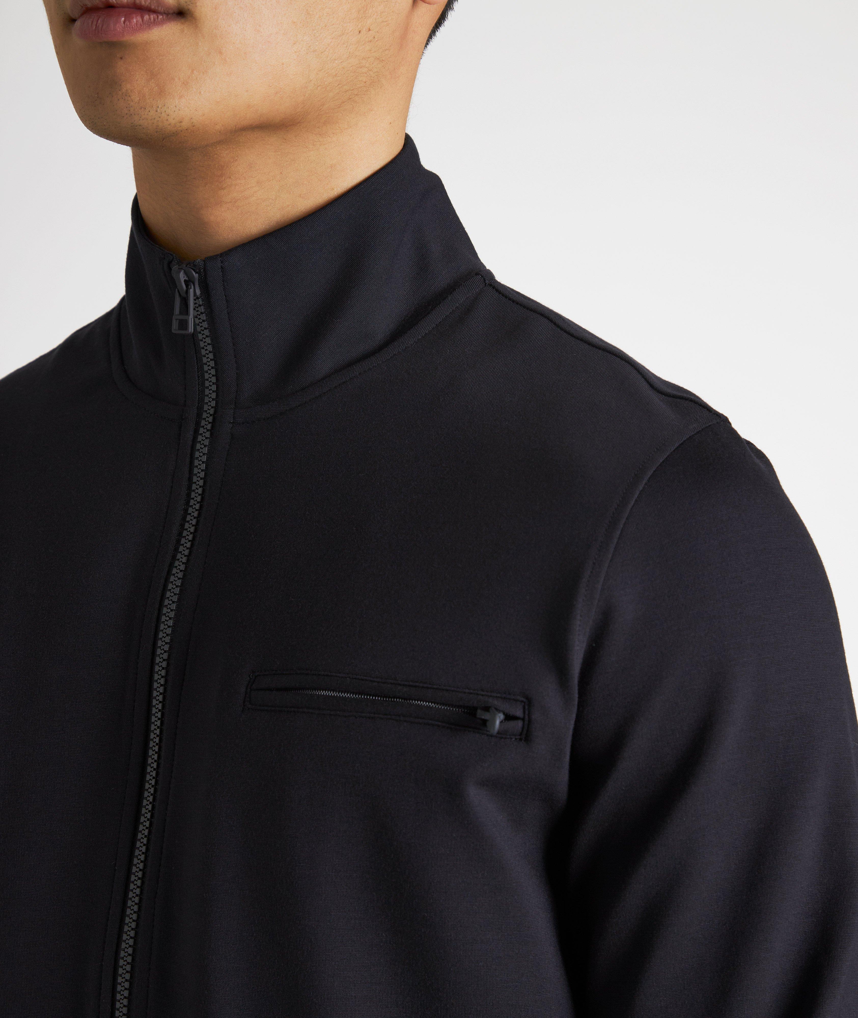 Viscose-Blend Technical Track Jacket image 3