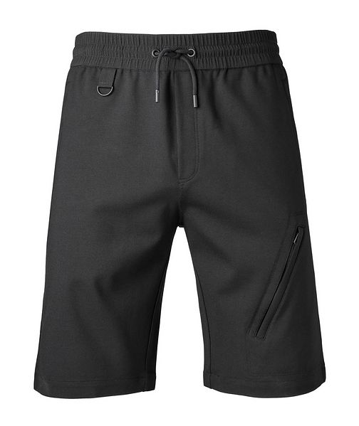 PATRICK ASSARAF Drawstring Zip Pocket Shorts