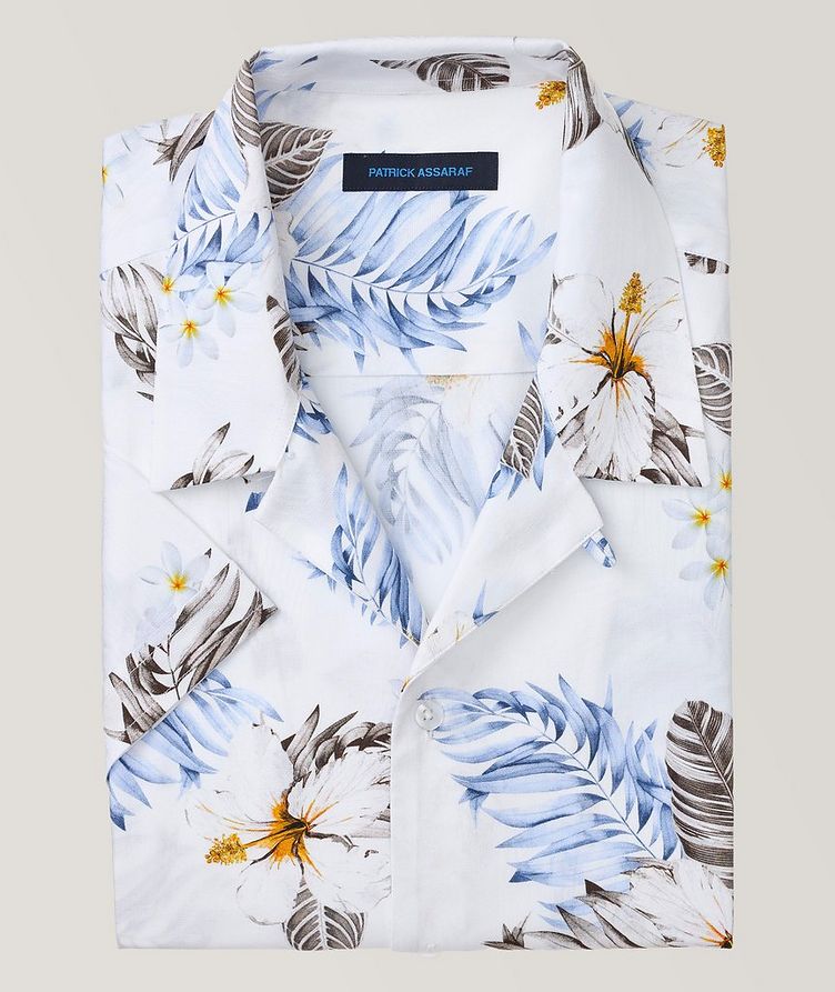 Contemporary Fit Floral Cotton Shirt image 0
