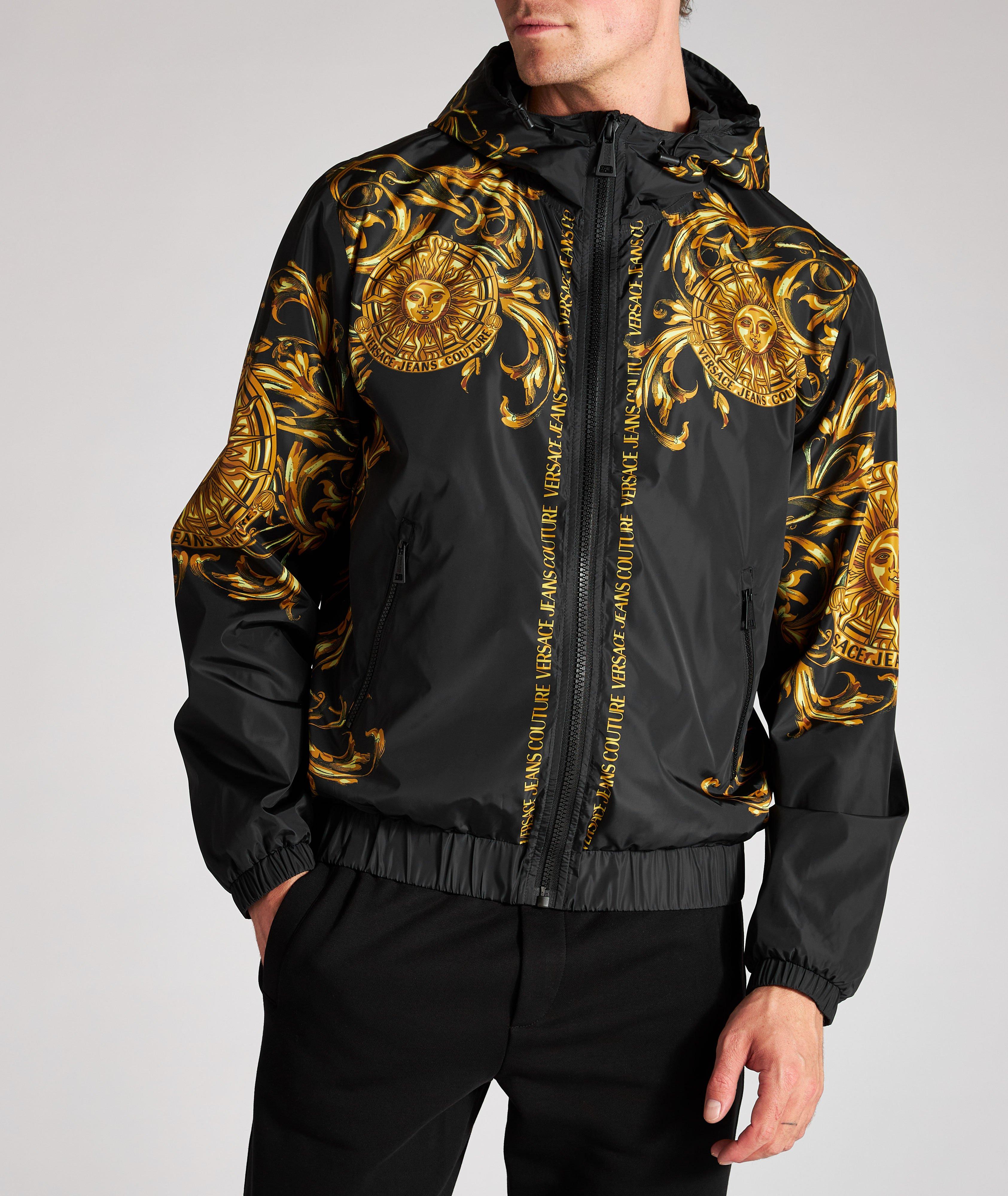 Baroque Print Hooded Jacket image 1