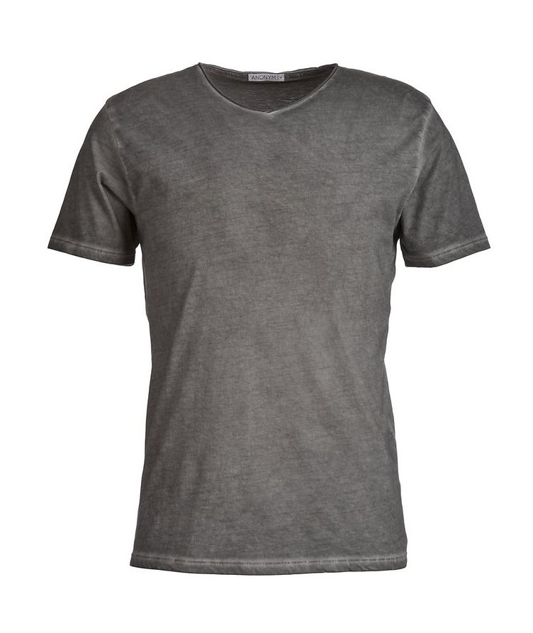 Milo V-Neck Pima-Cotton T-Shirt image 0