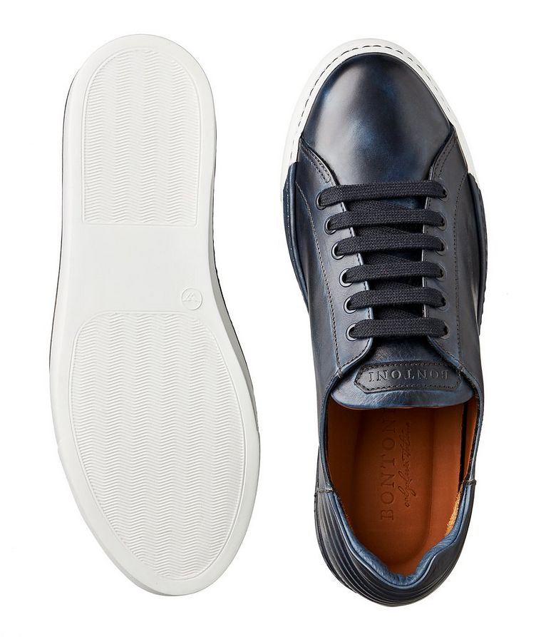 Burnished Leather Sneakers image 2