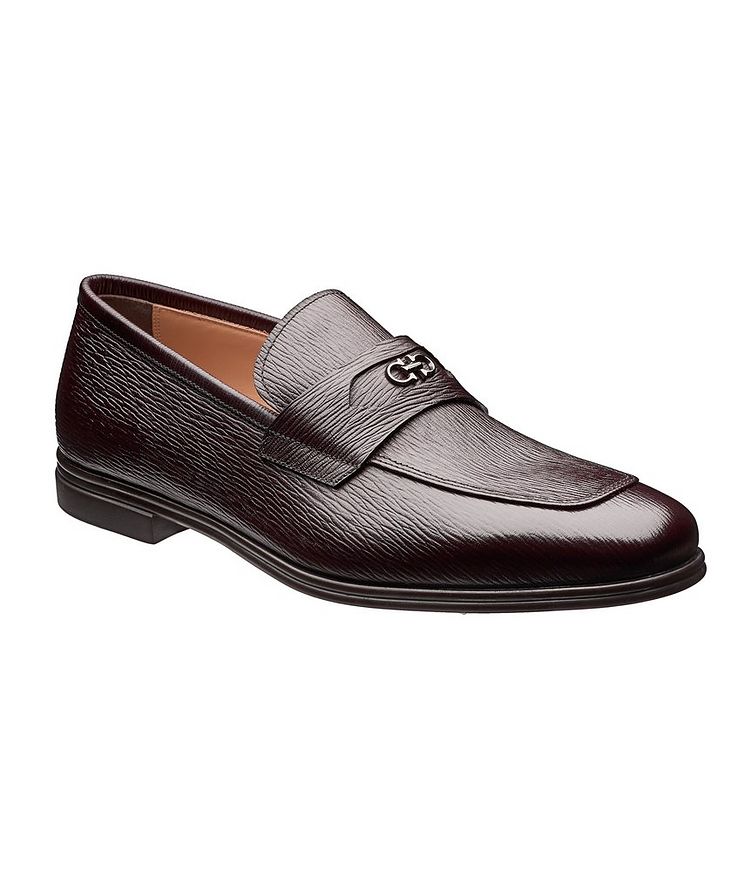 Martin Pebbled Leather Loafers image 0