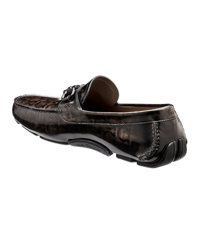 Parigi New Printed Leather Driving Shoes image 1