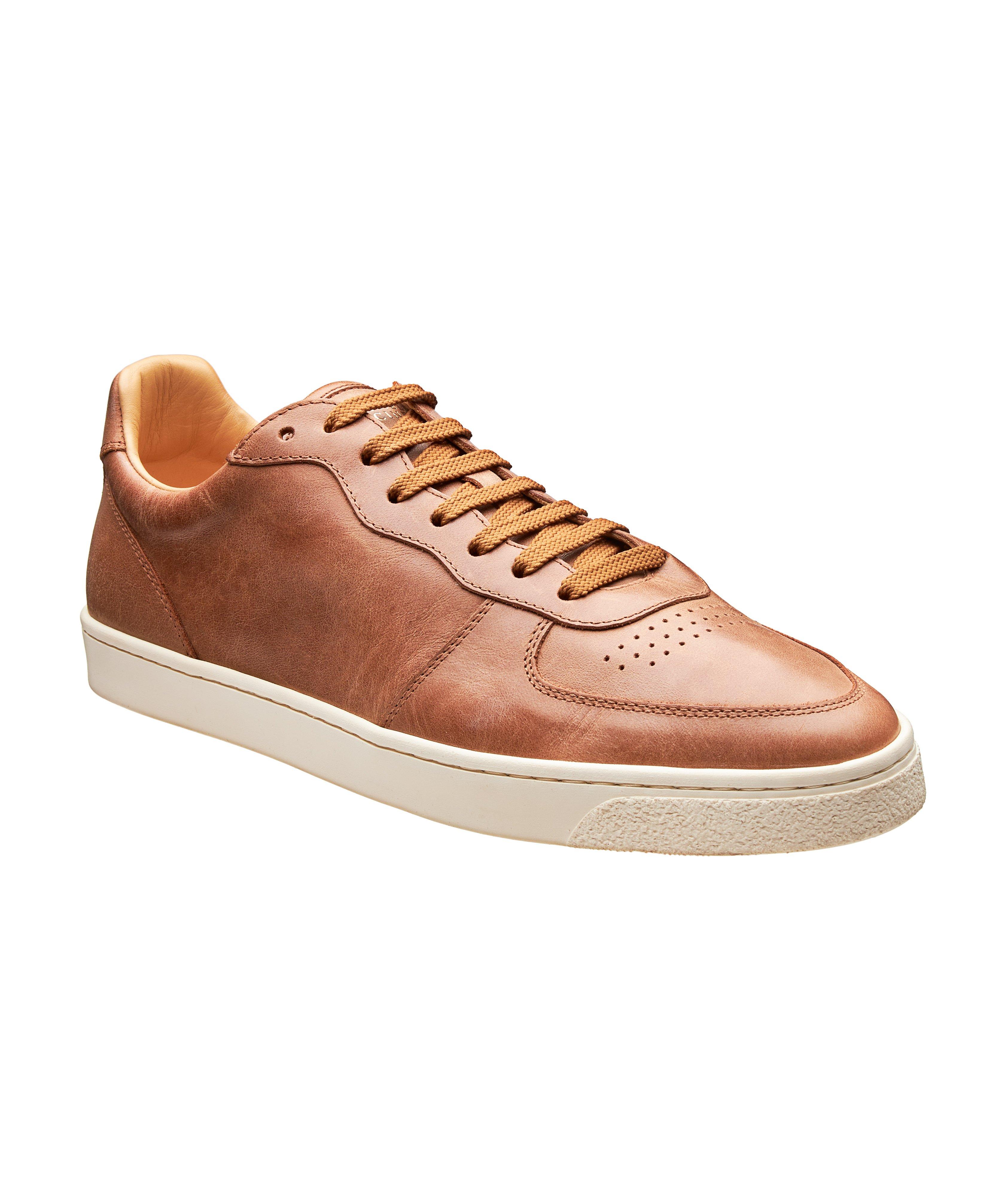 Brunello Cucinelli Leather Low-top Lace-up Sneakers in Brown for Men Mens Shoes Trainers Low-top trainers 
