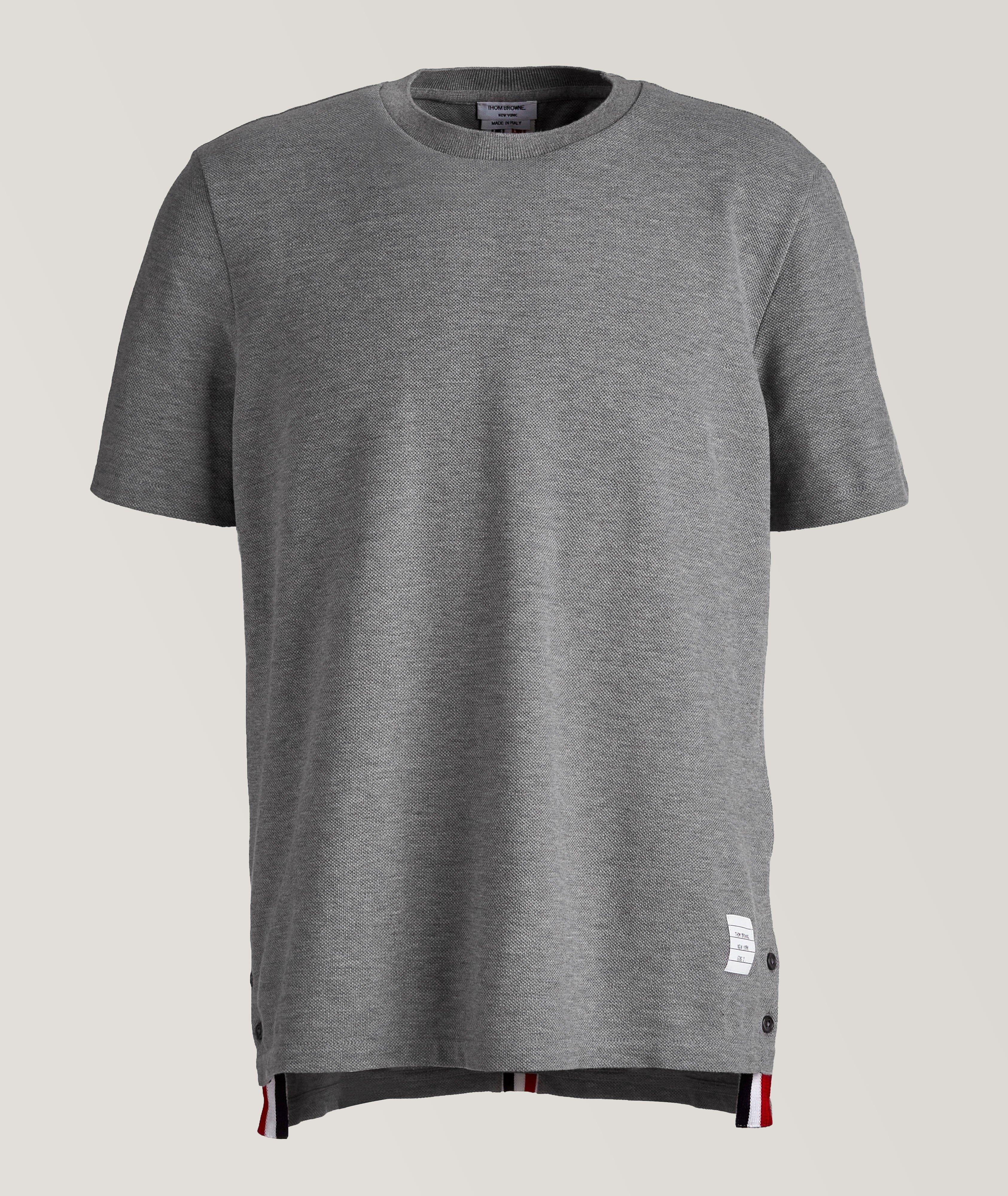 T-shirt en coton piqué image 0
