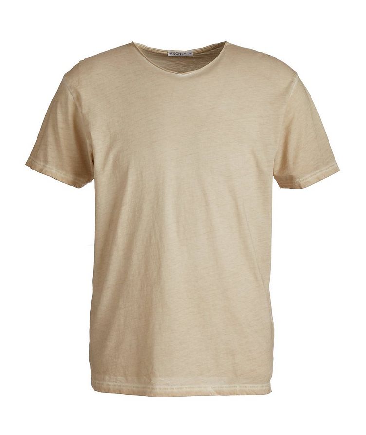 Milo V-Neck Pima-Cotton T-Shirt image 0