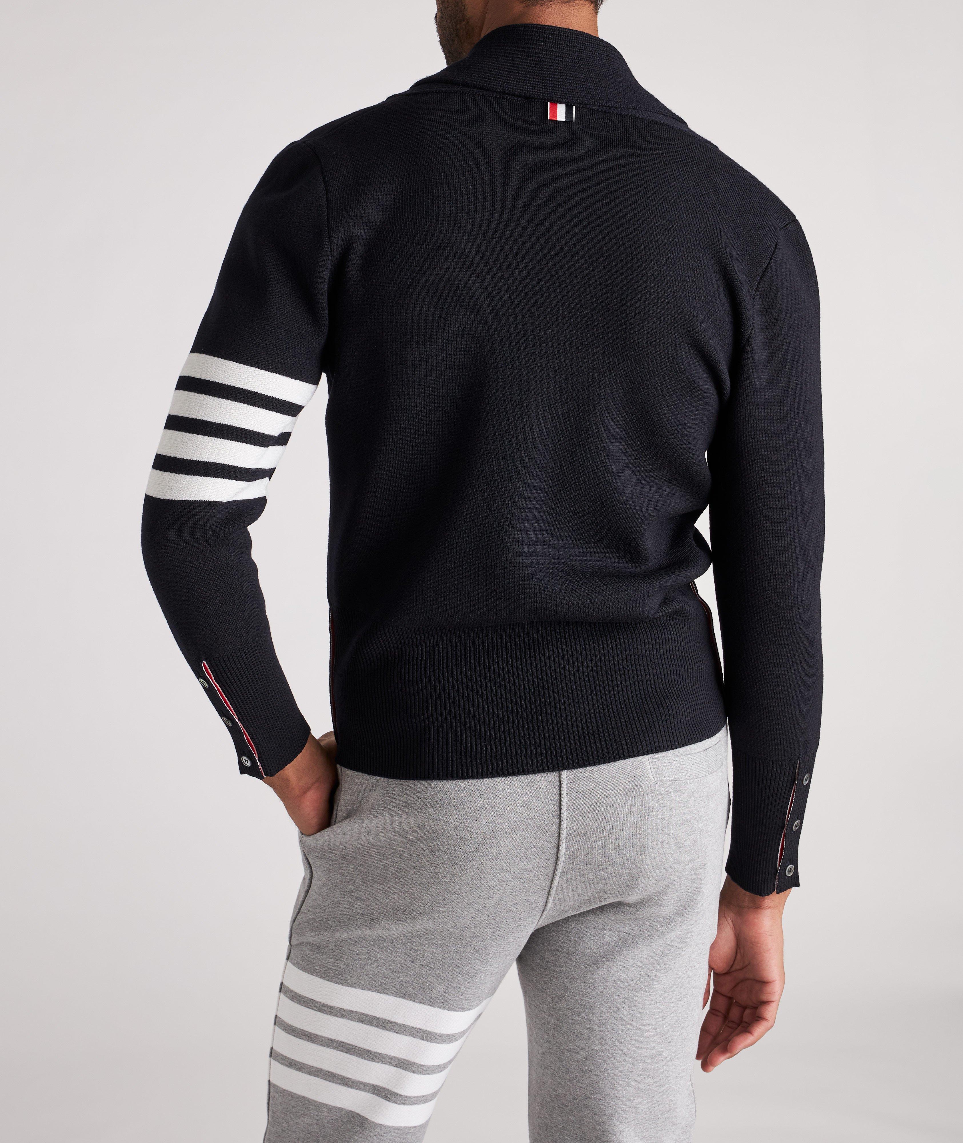 Merino Wool Shawl Collar Cardigan image 3