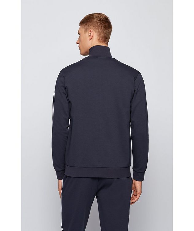 Zip-Up Stretch-Cotton Tracksuit Jacket picture 3