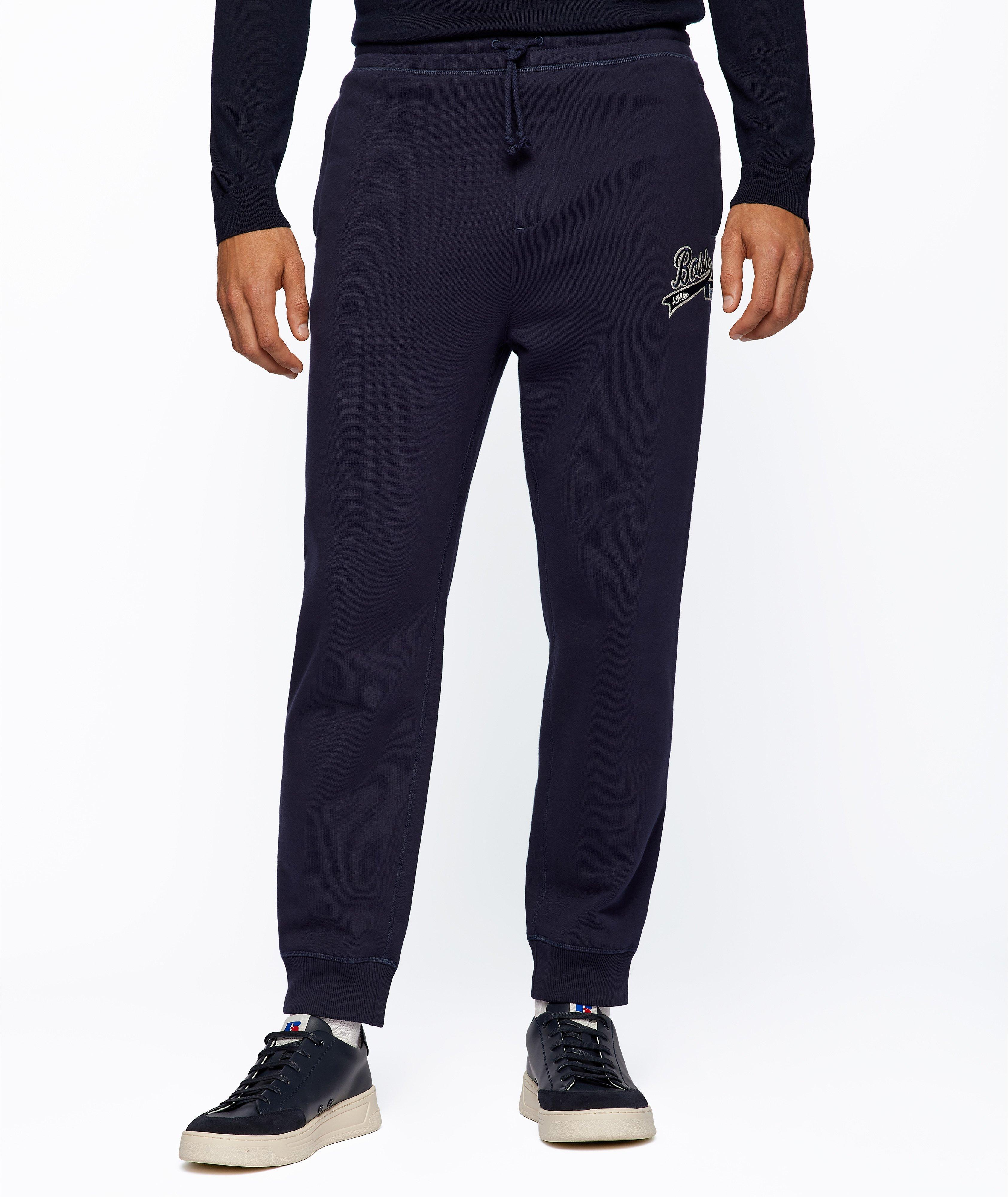 BOSS x Russell Athletic Cotton-Blend Joggers image 1