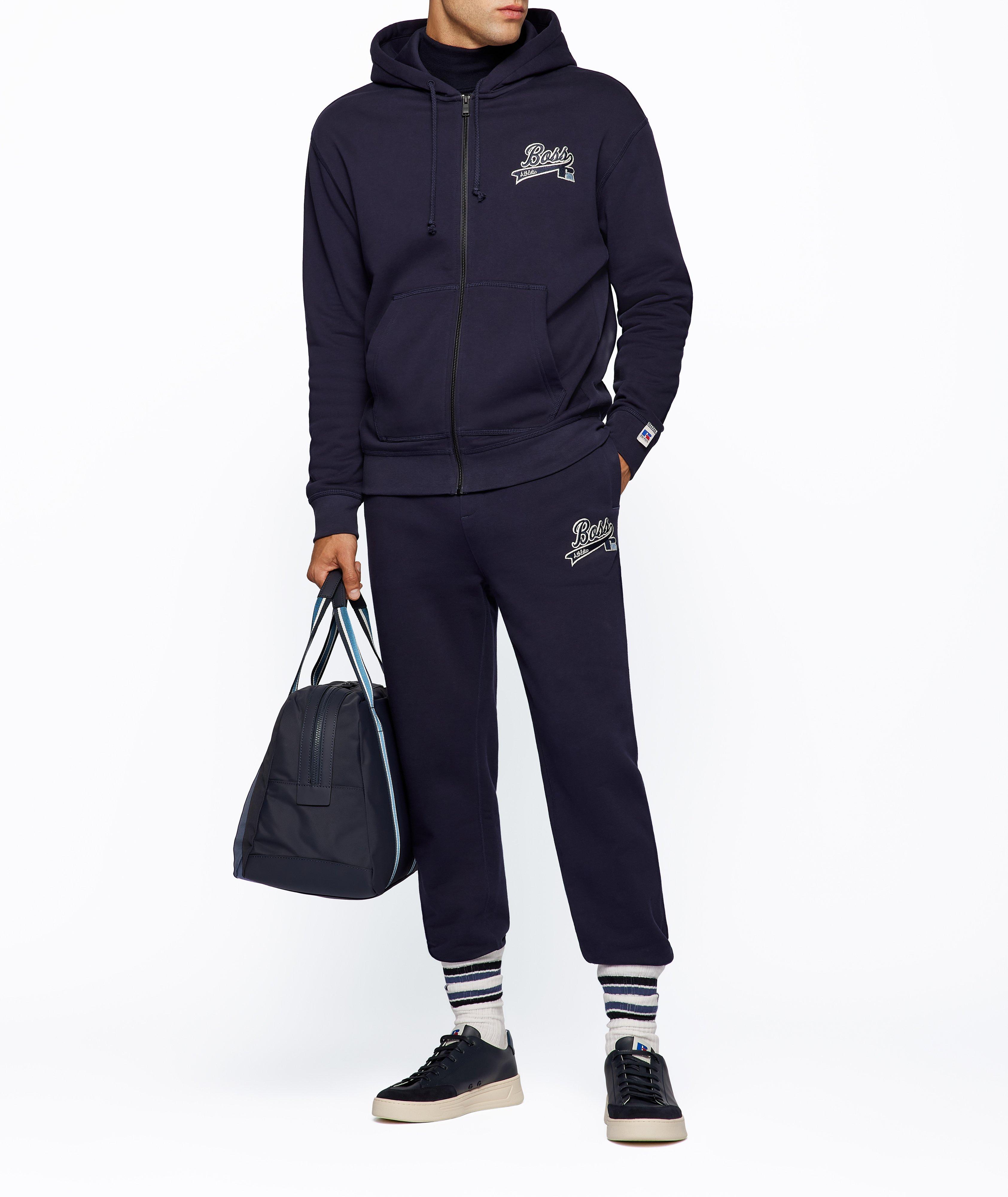 BOSS x Russell Athletic Cotton-Blend Joggers image 3