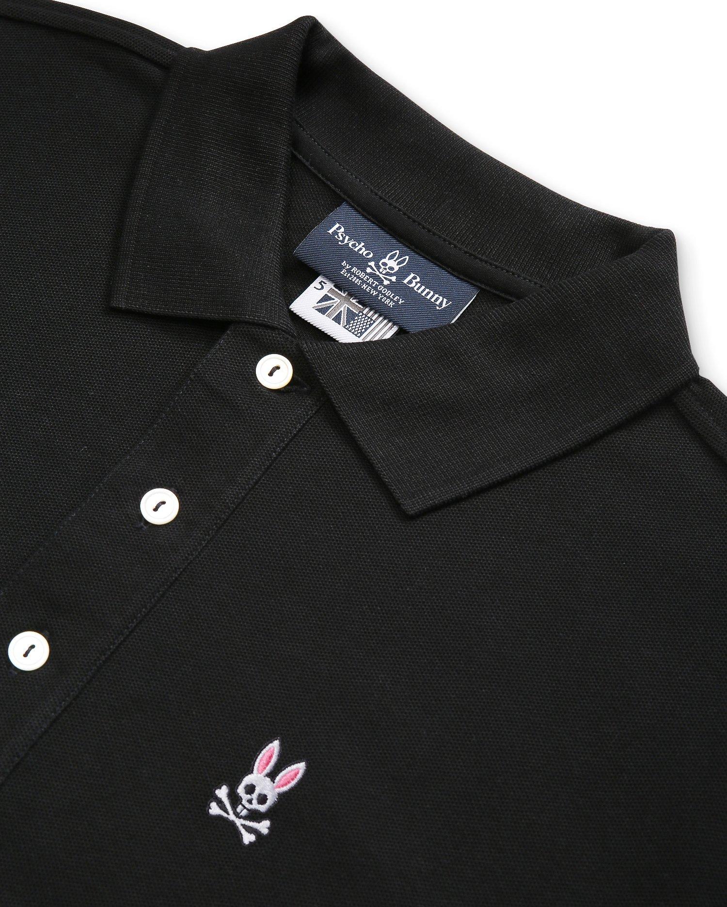 Long-Sleeve Cotton Polo image 1