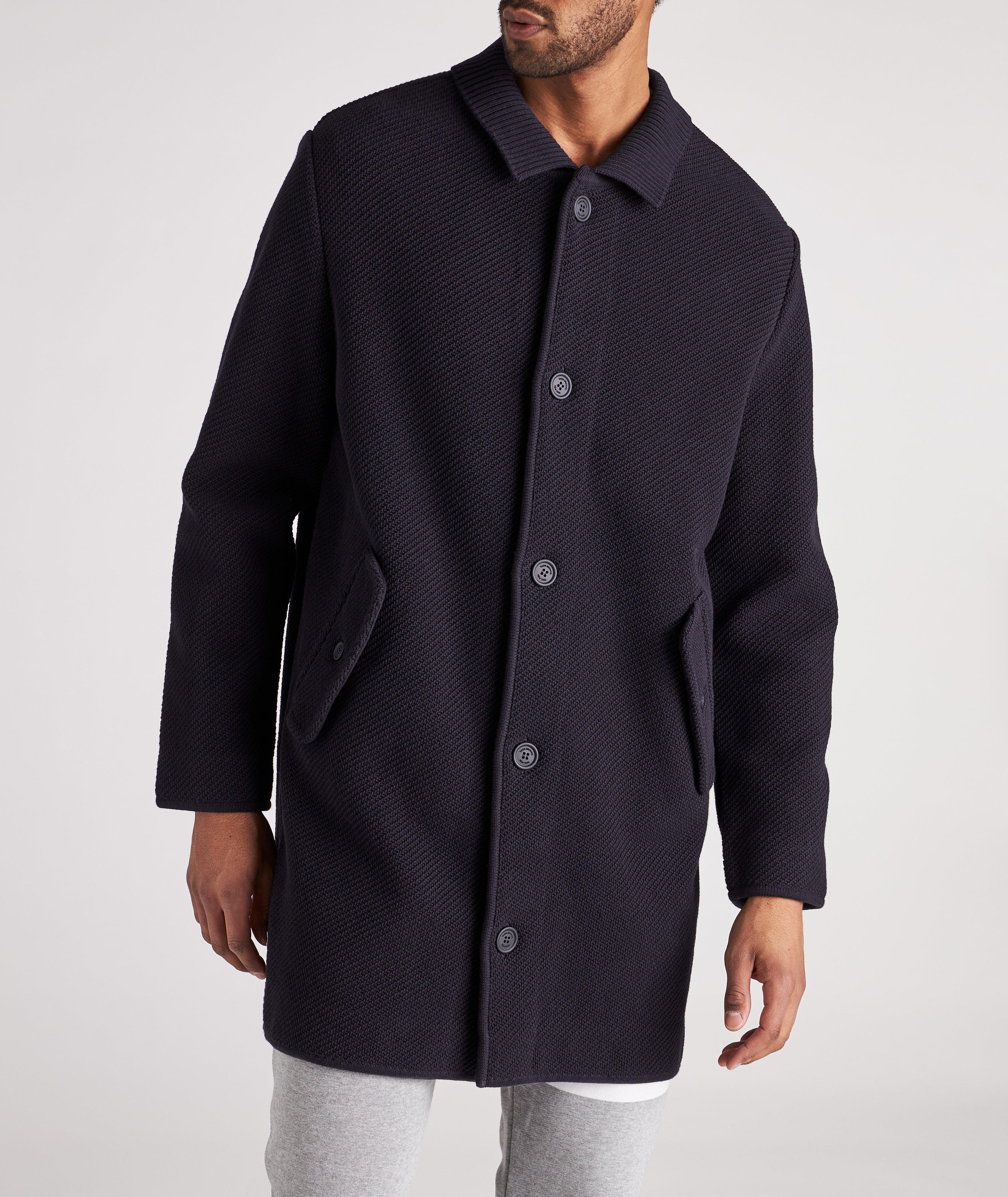 Cotton-Wool Blend Overcoat  image 2