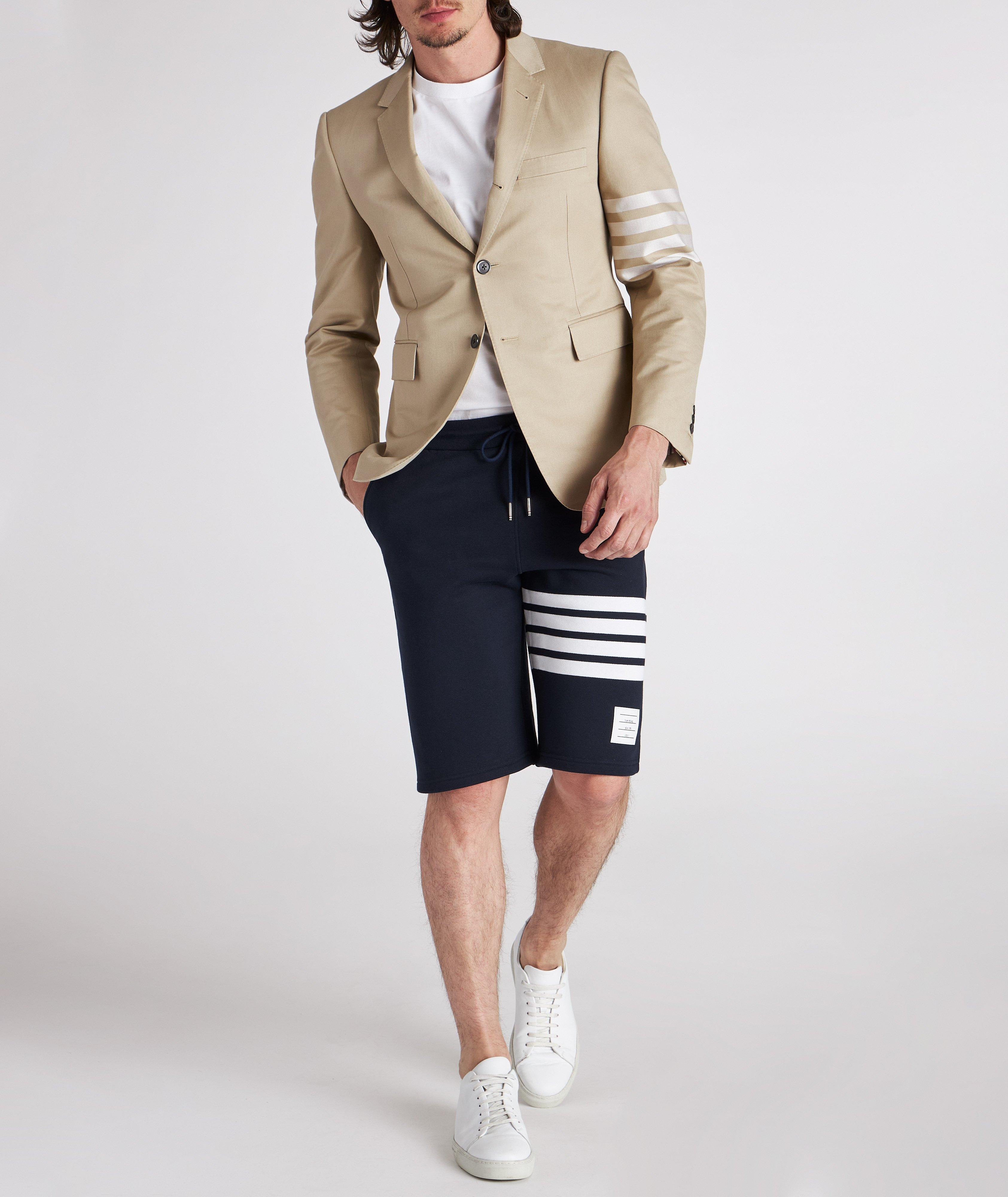 Cotton Twill 4Bar Stripe Sport Jacket image 1