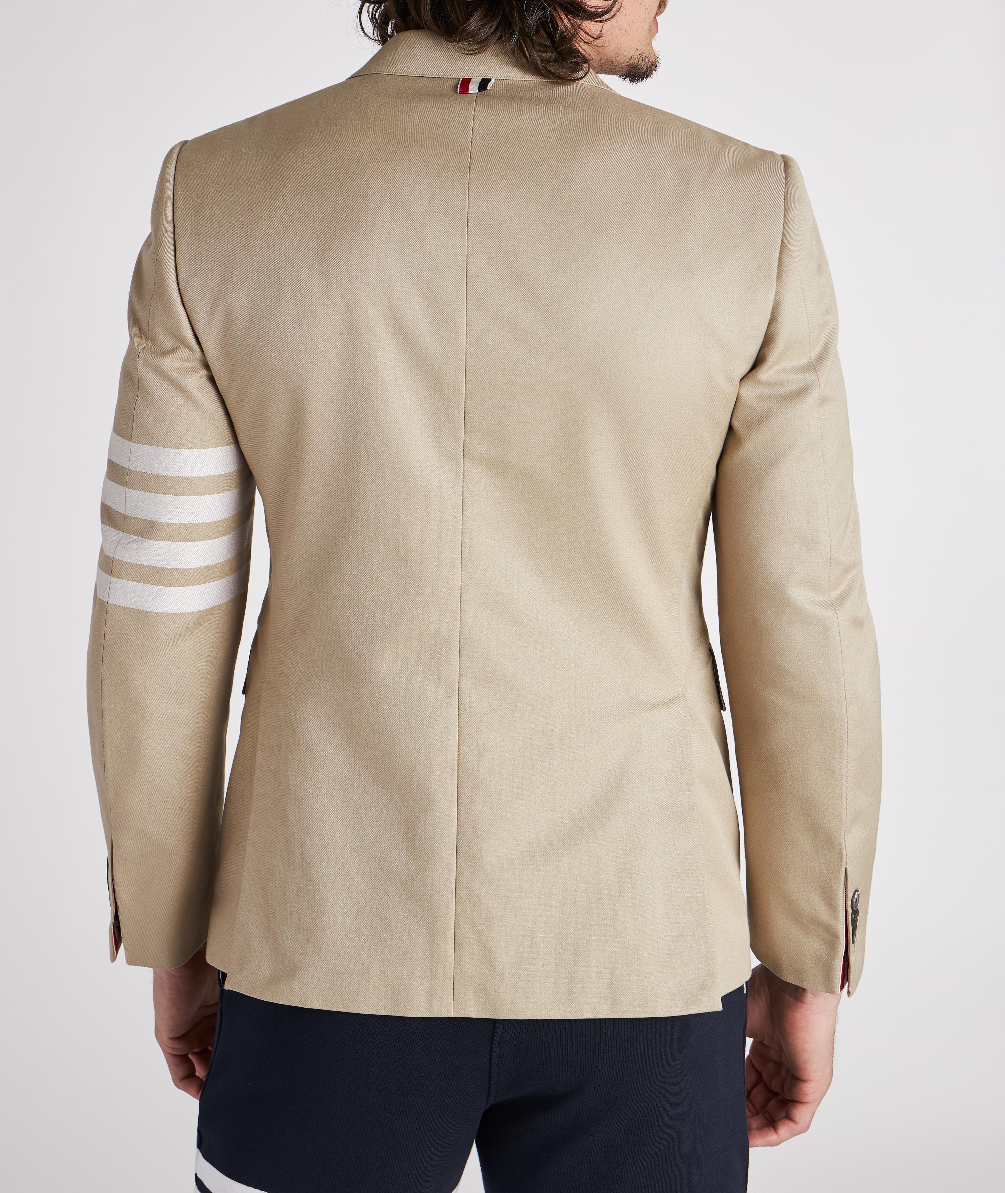 Cotton Twill 4Bar Stripe Sport Jacket image 3