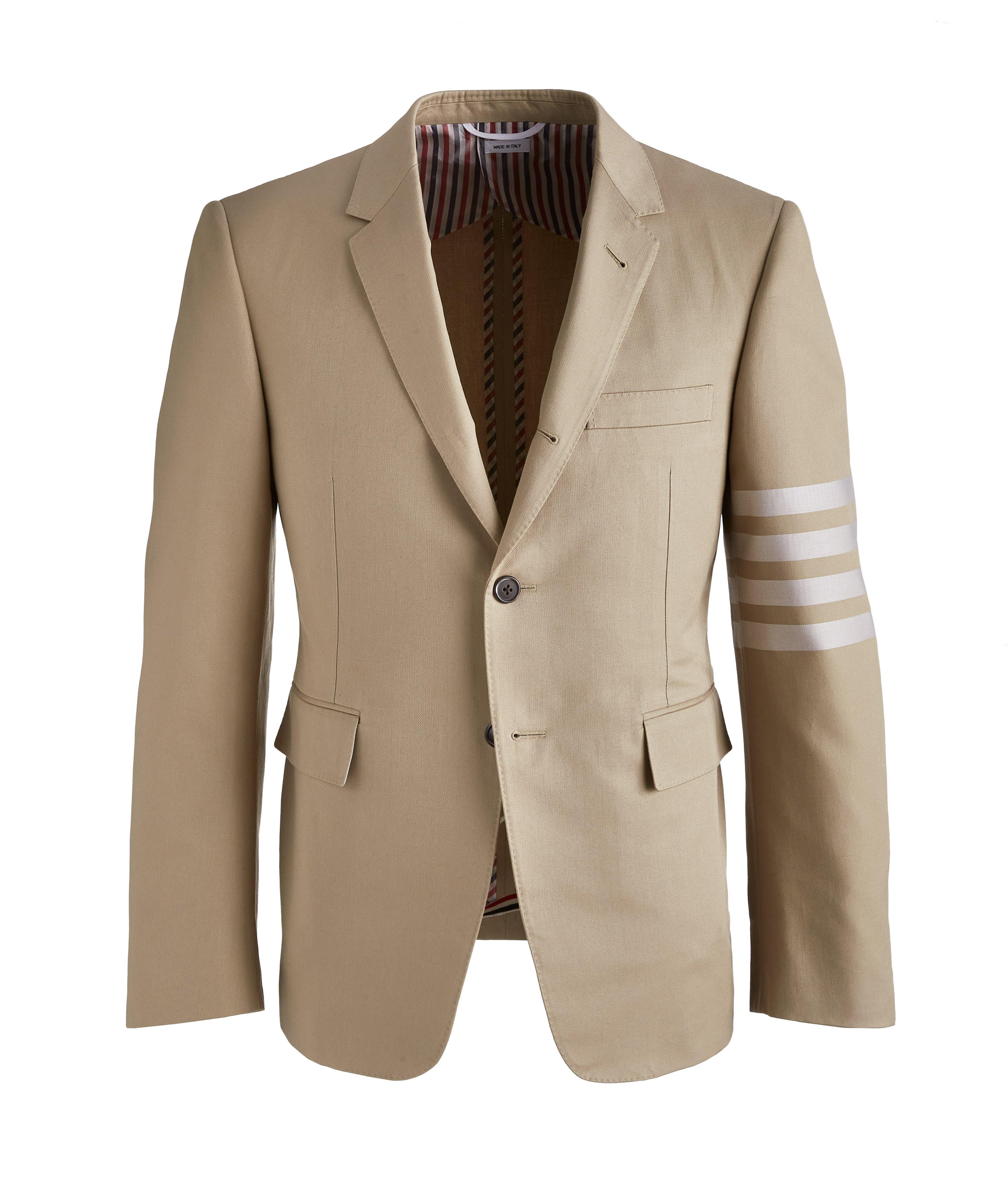 Cotton Twill 4Bar Stripe Sport Jacket image 0
