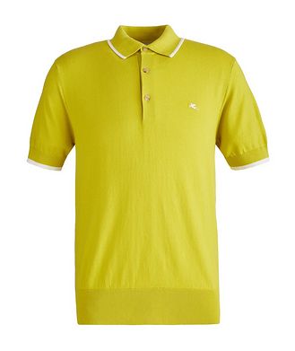 Etro Knit Cotton Polo With Tipping
