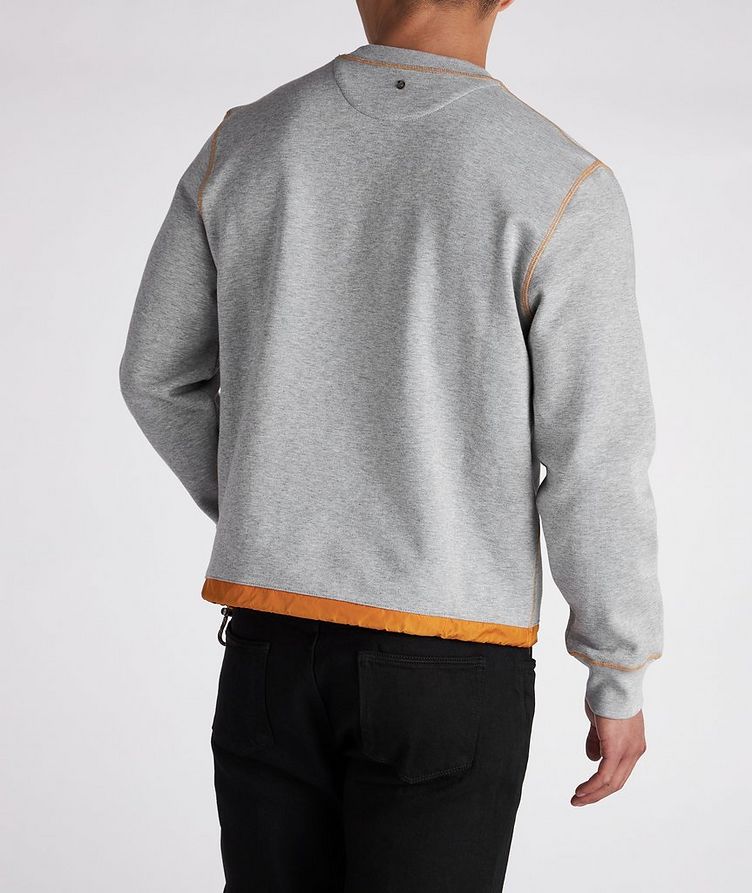 Cotton Blend Crewneck Sweater  image 2