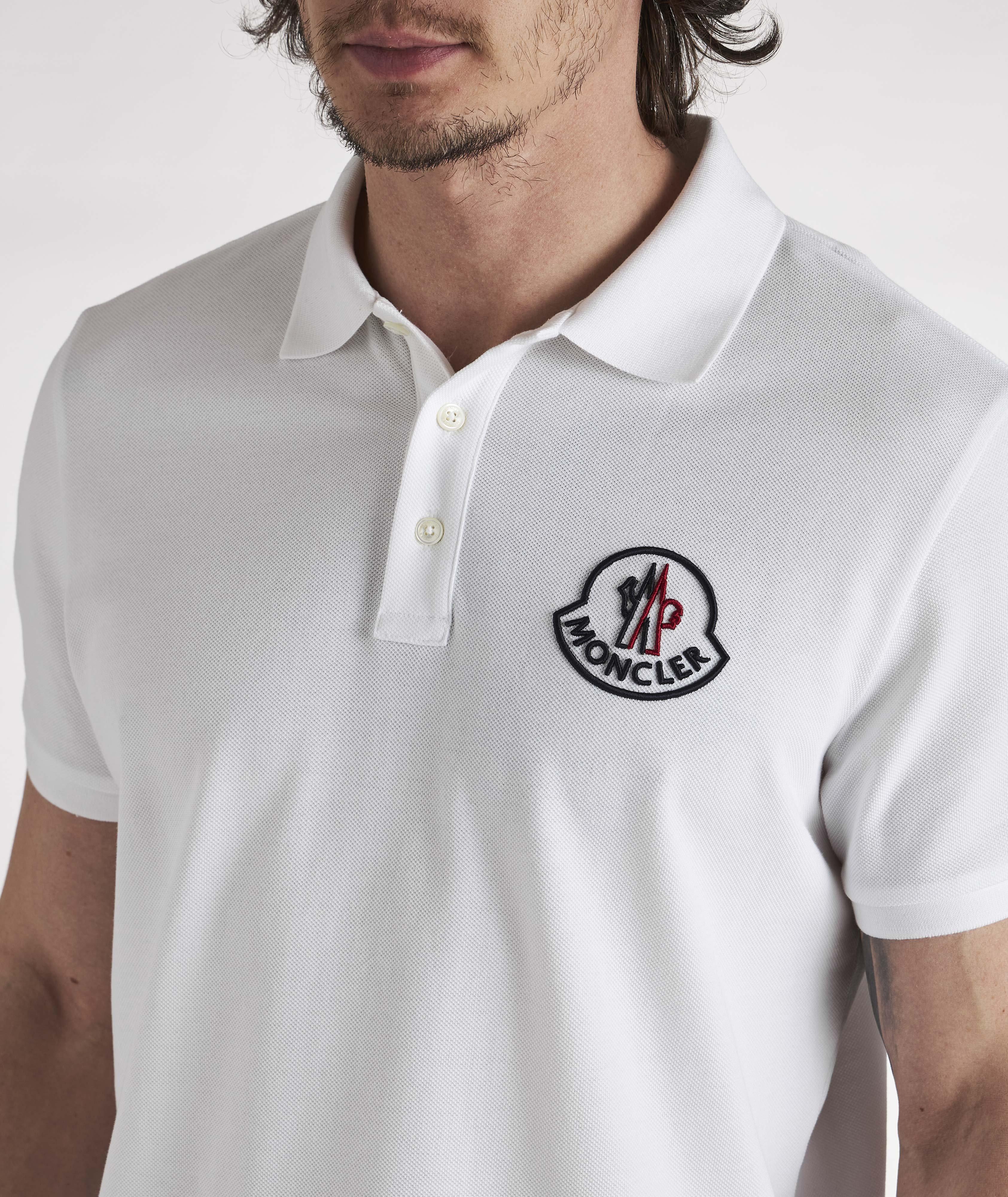 Embroidered Logo Cotton Piqué Polo image 3