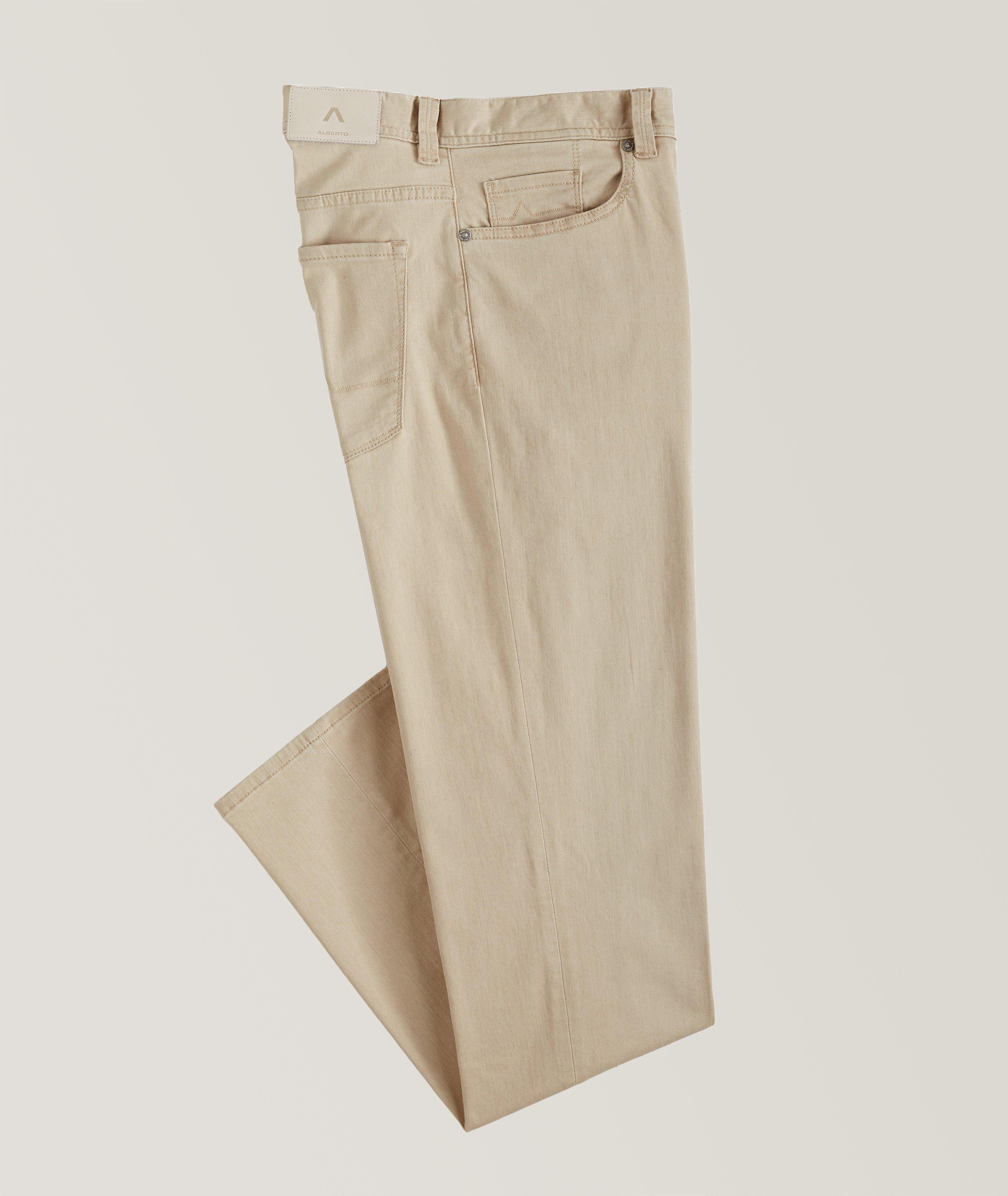 Patrick Assaraf Viscose-Blend Technical Chino Pants, Pants