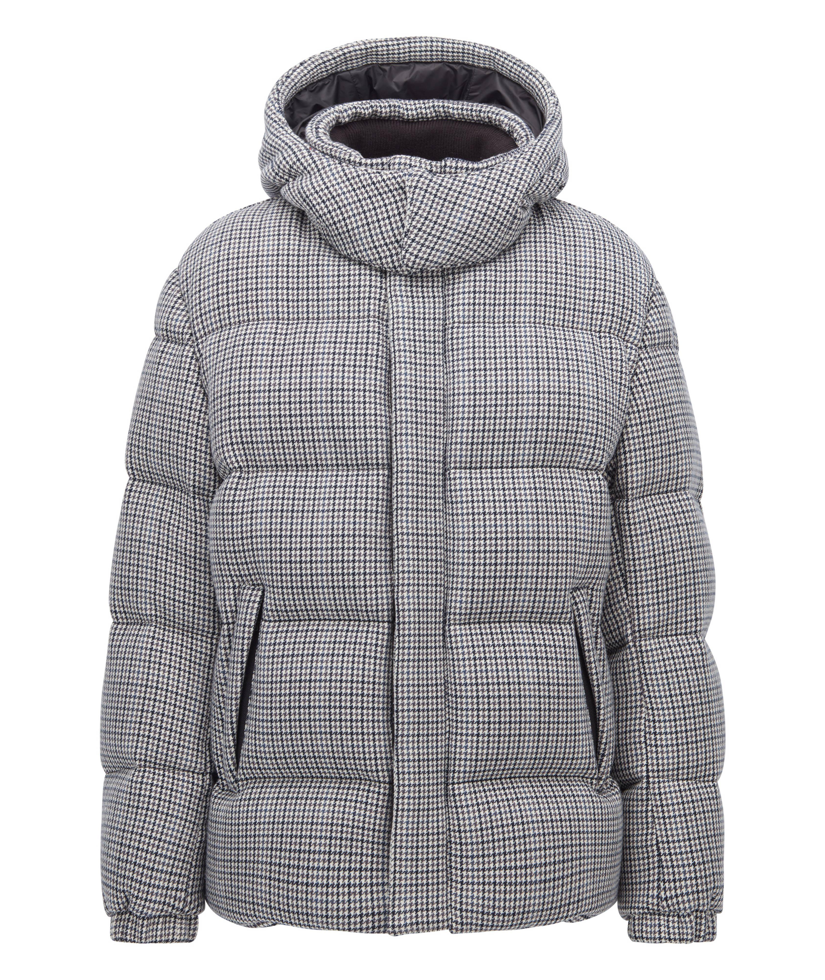 BOSS X Russell Athletic Houndstooth Down Jacket image 0