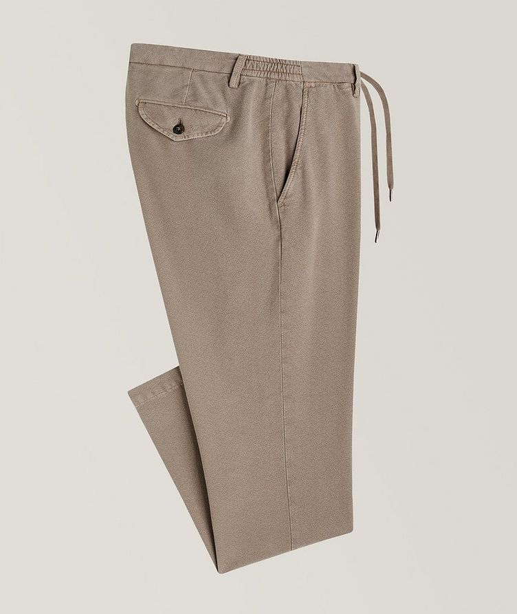 Lyocell-Cotton Textured Pants image 0