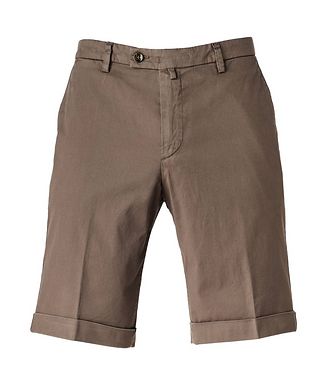 Briglia Stretch Cotton Bermuda Shorts