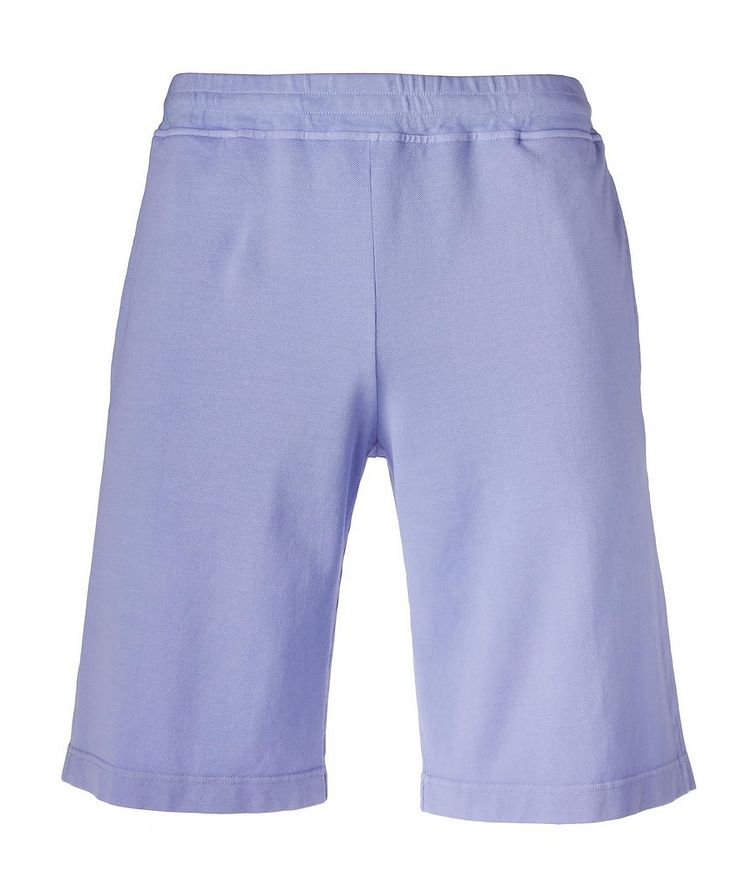 Bermuda Piquet Stretch Cotton Shorts image 0