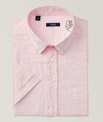 Benson Contemporary-Fit Linen Sport Shirt