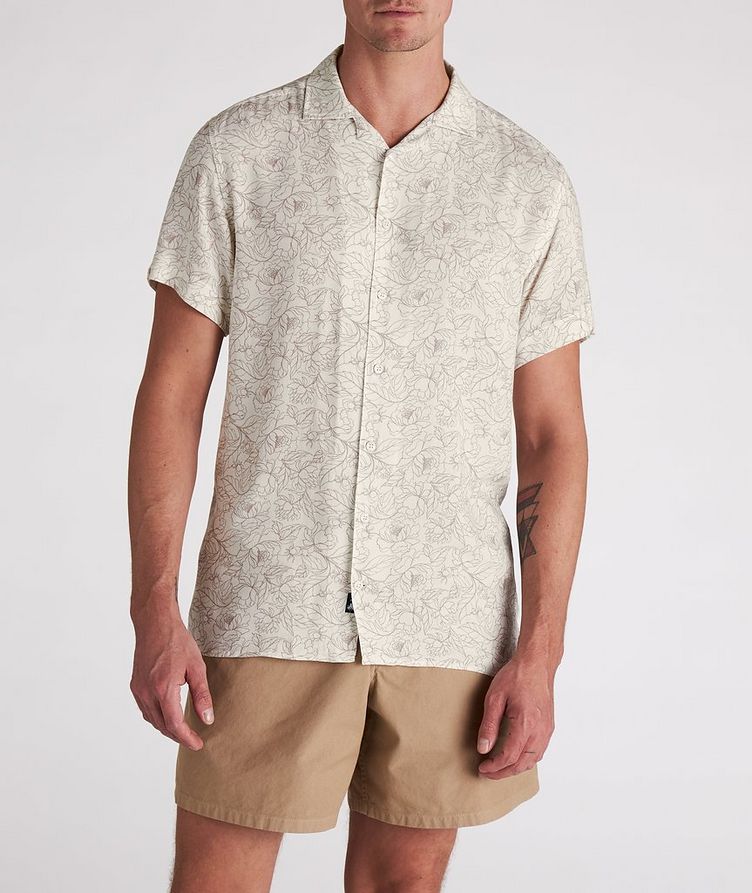 Floral Cotton-Blend Sport Shirt image 1