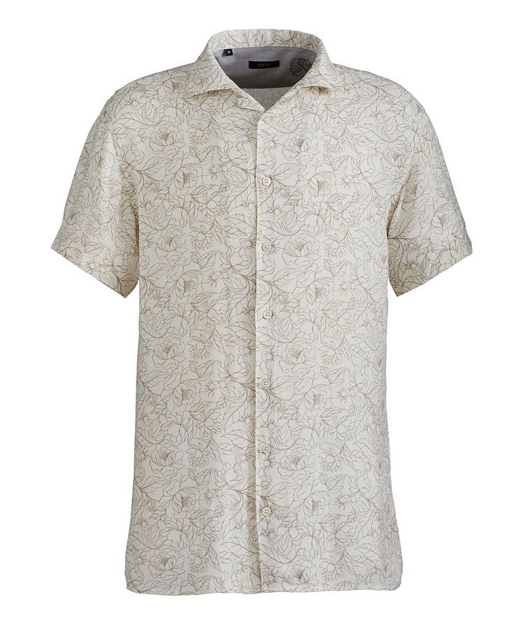 Floral Cotton-Blend Sport Shirt image 0