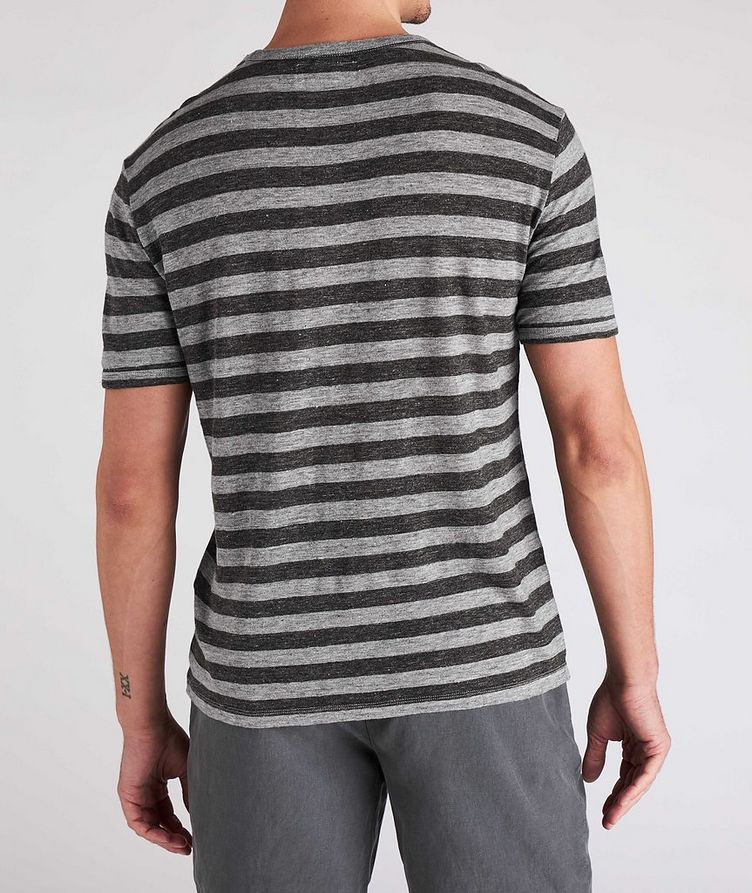 Striped Linen T-Shirt image 2