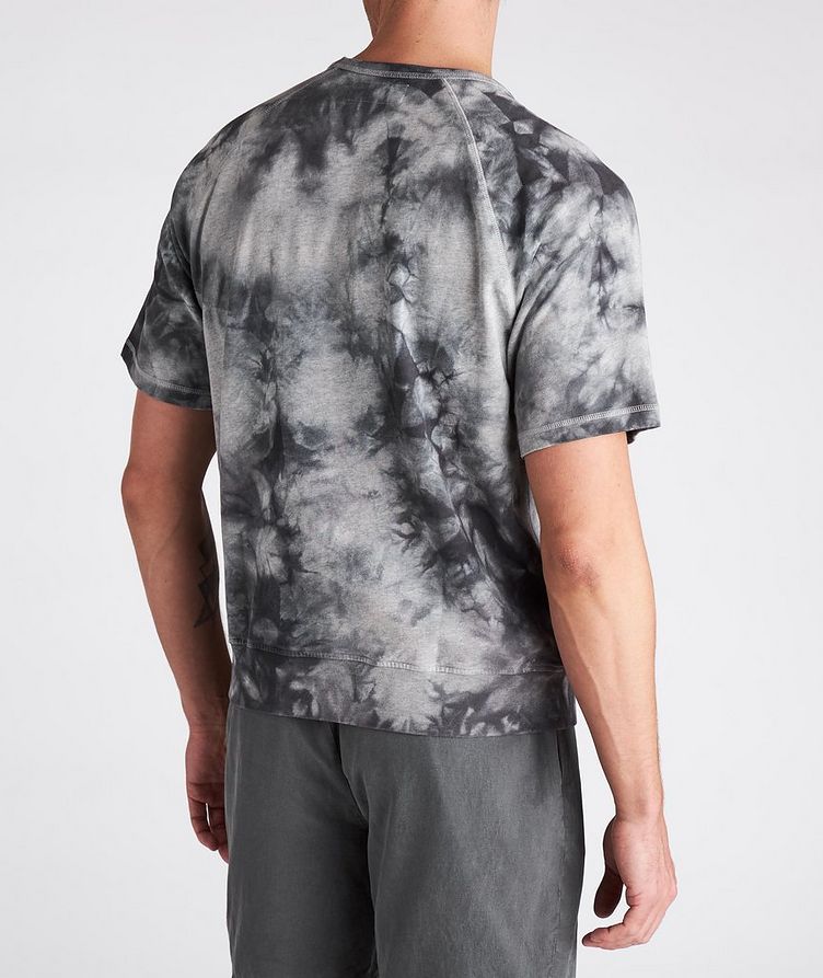 Chris Tie-Dye Short-Sleeve Cotton Sweatshirt image 2