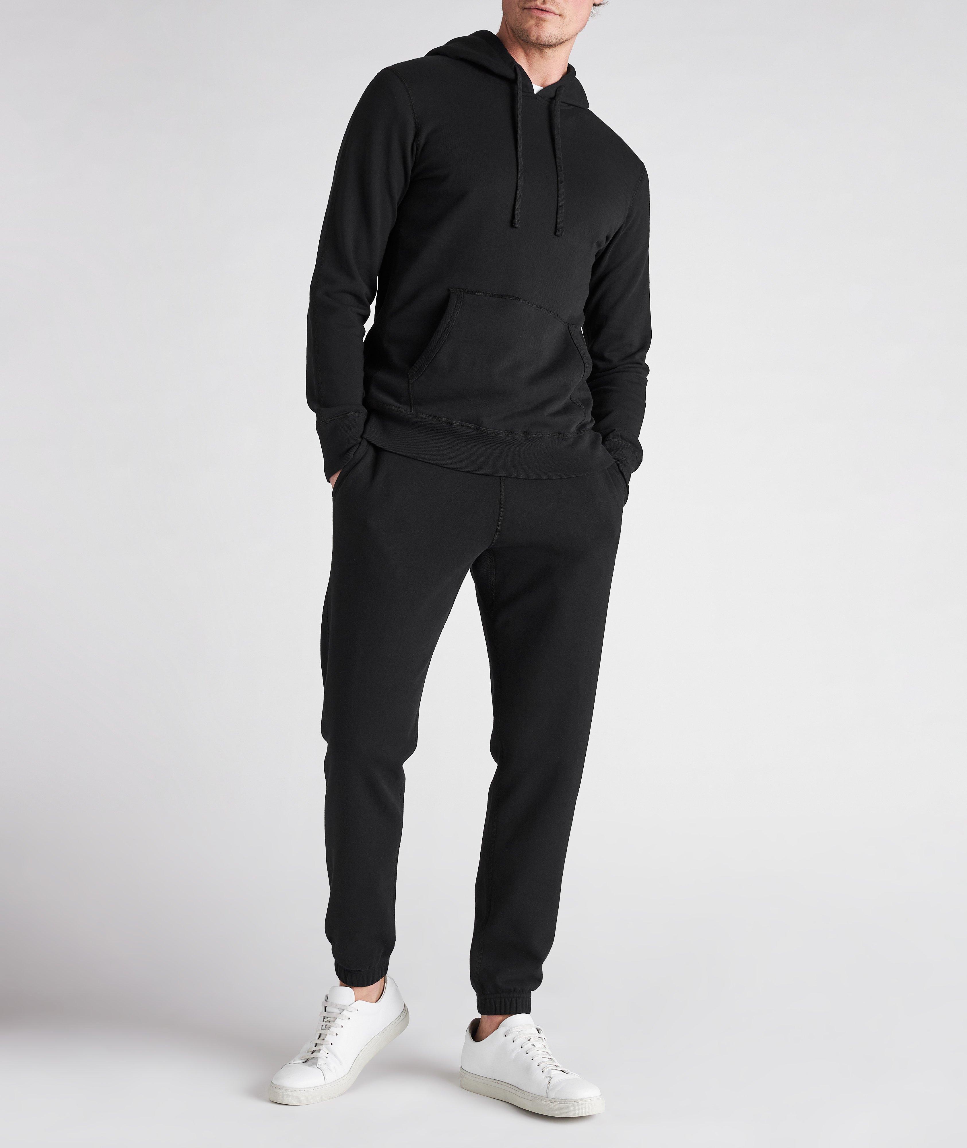 Cotton Drawstring Hooded Sweater image 1